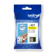 Brother LC421Y - Jaune - original