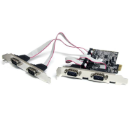 Carte PCIe StarTech 4 ports série RS232 16550 UART