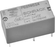 CommScope PE014024 PCB relay 24 V/DC 5 A 1 changeover contact 1 pc.