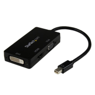 Adaptateur Mini DisplayPort 3-en-1 StarTech MDP2VGDVHD