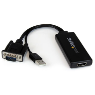 StarTech VGA2HDU Adaptateur VGA vers HDMI USB Audio