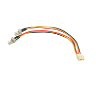 Câble en Y StarTech TX3SPLITTER Molex 3 broches pour ventilateurs