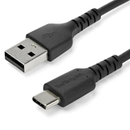 Câble USB 2.0 vers USB-C StarTech (2 m) noir