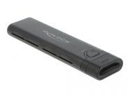 Delock 42635 - Boîtier SSD - M.2 - 10 Gbit/s - Échangeable à chaud - Noir