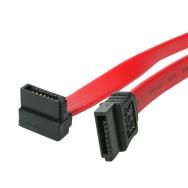 StarTech Câble SATA vers SATA à angle droit 24 pouces rouge