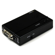 Convertisseur VGA vers S-Vidéo composite StarTech VGA2VID