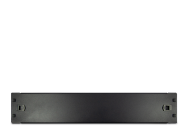Panneau d'obturation Inter-Tech - Noir, RAL 9005 - 2U (19")