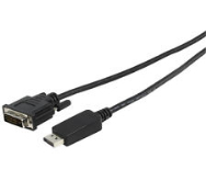 Fujitsu DisplayPort vers câble DVI 0,40 m
