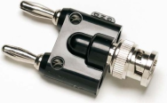 Le Fluke BP880 est compatible avec les fiches bananes mâles doubles BNC