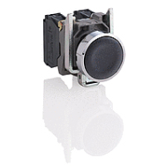 APC XB4BA21 - Bouton-poussoir, 1 contact NO, contact momentané