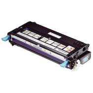 593-10290 Dell H513C Hög Kapacitet Cyan Toner 9000 Sidor för 3130cn