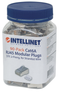 Lot de 90 fiches modulaires RJ45 Cat6A - STP