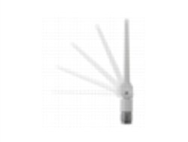 Antenne dipôle 5 GHz 3,5 dBi RP-TNC Blanc Quantité 1 ; De rechange