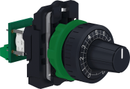 Potentiomètre APC Schneider en plastique complet avec tension 47KOhm