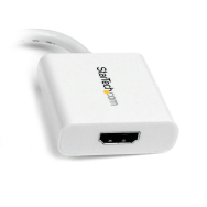 Adaptateur StarTech Mini DisplayPort vers HDMI Blanc