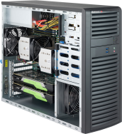 Boîtier SuperMicro SuperChassis CSE-732D3-1K26B