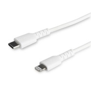 Câble USB-C vers Lightning StarTech RUSBCLTMM1MW, 1 m, blanc