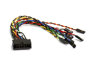 Câble d'interrupteur sur le panneau avant Supermicro - 0,15 m - 16 broches - Argent