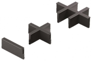 Insert Rittal, SZ1=5 AX 2582100 pour l'entrée de câbles, modulaire, simple