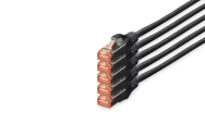 Câble patch DIGITUS CAT 6 S/FTP, 5 unités