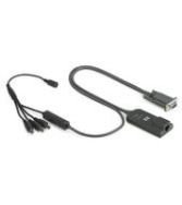 HPE 373035-B21 - DB-9 RS-232 9 broches - RJ-45 - Noir