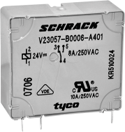 KRE12S - power relay SCHRACK Card E, 12 V DC, 5 A