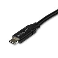 Câble USB-C vers USB-C StarTech 5 A PD 2 m