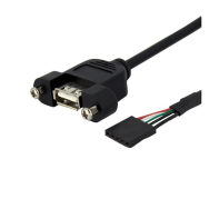 Câble de montage sur panneau USB 2.0 A vers 5 broches