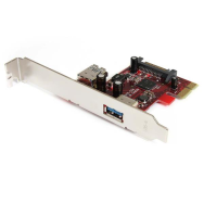 Carte PCIe SuperSpeed USB3.0 StarTech à 2 ports PEXUSB3S11