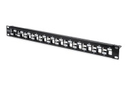 Panneau de brassage modulaire DIGITUS 24 ports 1U noir