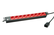 Bachmann 333.937 - 2 m - 9 prises AC - PDU intérieur
