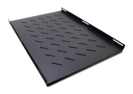 Inter-Tech 88887264 - Étagère pour rack - Noire 1U