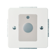 APC ELSO Sigma stoppknapp med 740044 plaque centrale ren vit