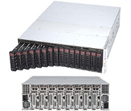 SuperMicro 19" 3HE Cloud Blade Server Barebone, 8 nœuds, pour Xeon E3