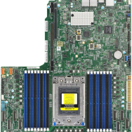 Carte mère SuperMicro H12SSW-NTR - Propriétaire - Socket SP3 - SoC - BULK