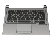 Fujitsu FUJ:CP697711-XX haut de gamme avec noir/gris tastatur