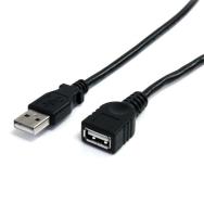 Câble d'extension USB 2.0 StarTech de 3 m (A vers A) noir