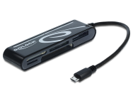 Lecteur de cartes Delock Micro USB OTG 5 emplacements - lecteur de cartes