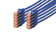 Câble patch DIGITUS CAT 6 S/FTP, 10 unités