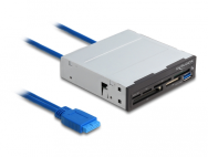 Lecteur de cartes Delock - (3,5") (multiformat) - USB 3.2 Gen 1 (91759)