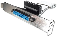 Fujitsu D-SUB 1x25 broches connecteur parallèle
