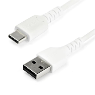 Câble USB 2.0 vers USB C StarTech (1 m) blanc