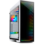Inter-Tech X-908 Infini2 Midi-RGB BLANC