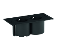 Bachmann DUE - Type F - Noir - 45 mm