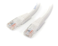 Câble patch UTP RJ45 StarTech Cat5e M45PAT15MWH, 15 m, blanc