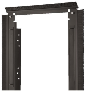 Déflecteur d'air Rittal VX IT LxH 800x2000 mm pour 19" standard