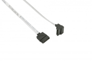 Câble SATA SuperMicro - SATA vers SATA à angle droit - 31cm - Rond (CBL-SAST-0639)