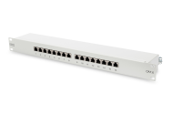 Panneau DIGITUS CAT6 16 ports gris