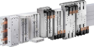 Adaptateur d'unité CB Rittal 160 A 690V 3 pôles. Sortie de câble LxL = 90x215mm ci-dessous