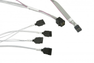 Supermicro CBL-SAST-0616 - 0,5 m - MiniSAS HD (SFF-8643) - SATA - Gris - 1 pièce(s)